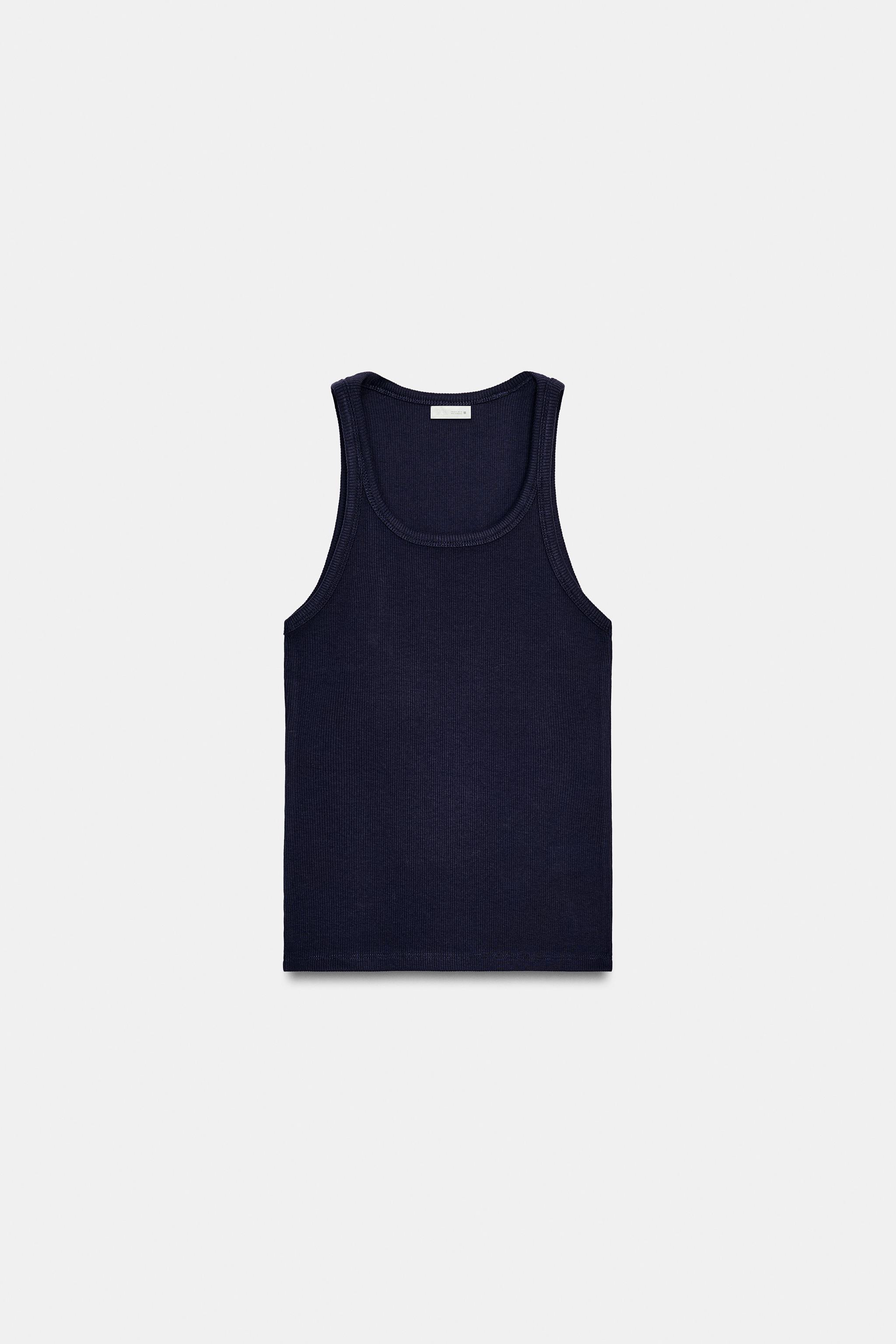 RIB STRAPPY TOP